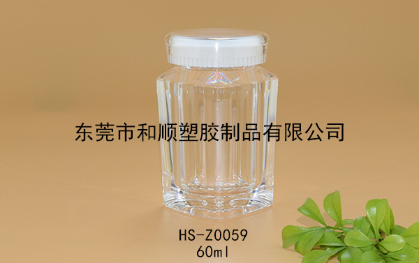 60ml片劑高透方瓶B HS-Z0059 60ml片劑高透方瓶B HS-Z0059